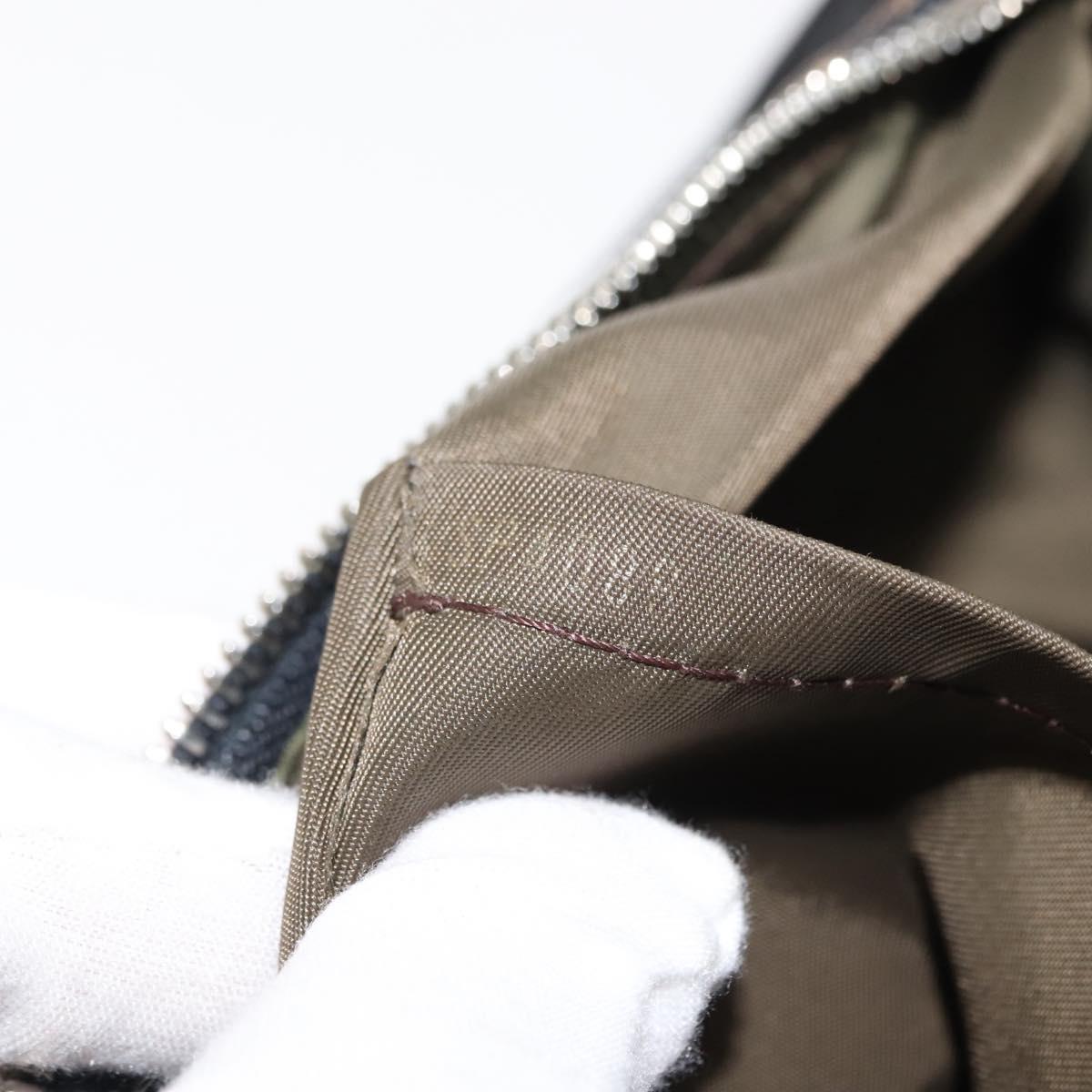 LOUIS VUITTON Damier Geant Explorateur Shoulder Bag Black M93616 LV Auth bs29708