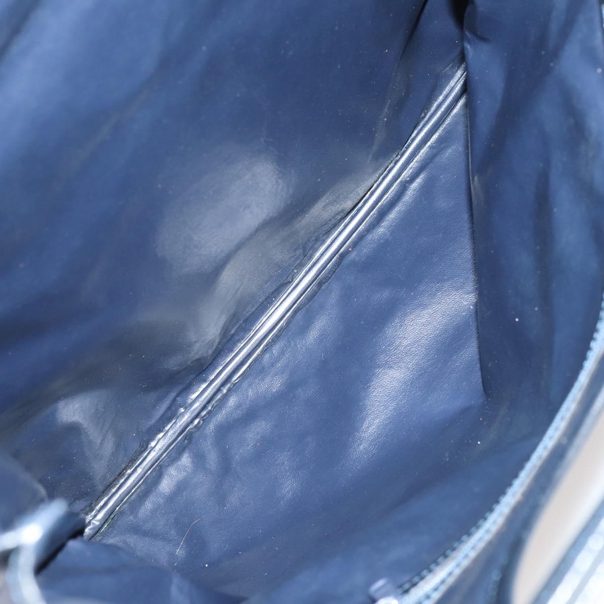 CELINE Hand Bag Canvas Nylon PVC 6Set Brown Navy Green Auth bs29710