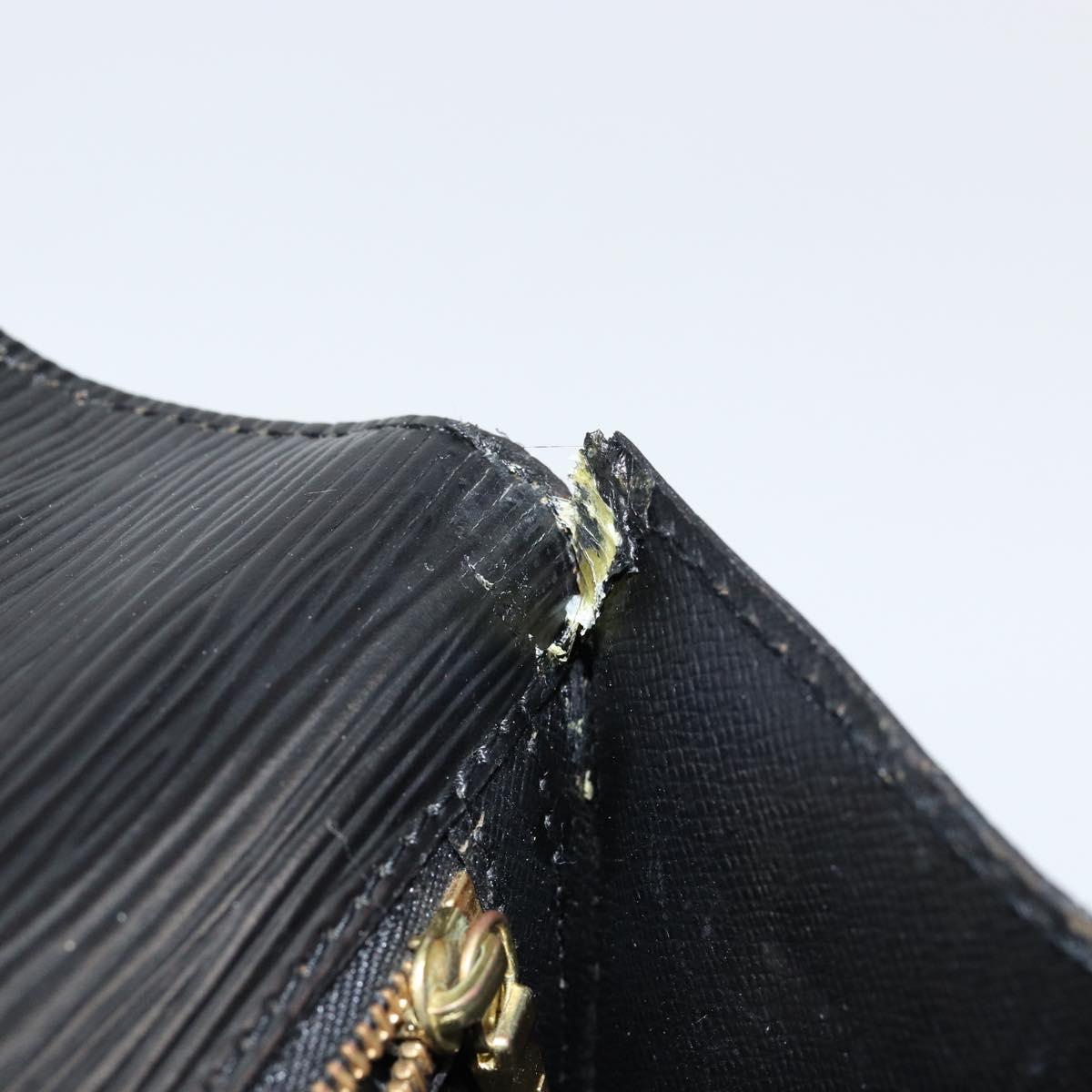 LOUIS VUITTON Epi Monceau 28 Hand Bag Black M52122 LV Auth bs29721