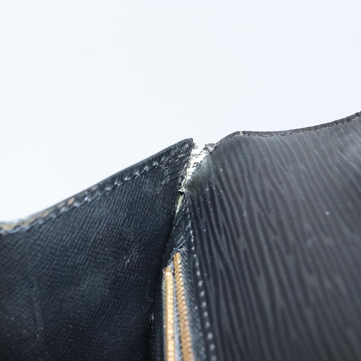 LOUIS VUITTON Epi Monceau 28 Hand Bag Black M52122 LV Auth bs29721