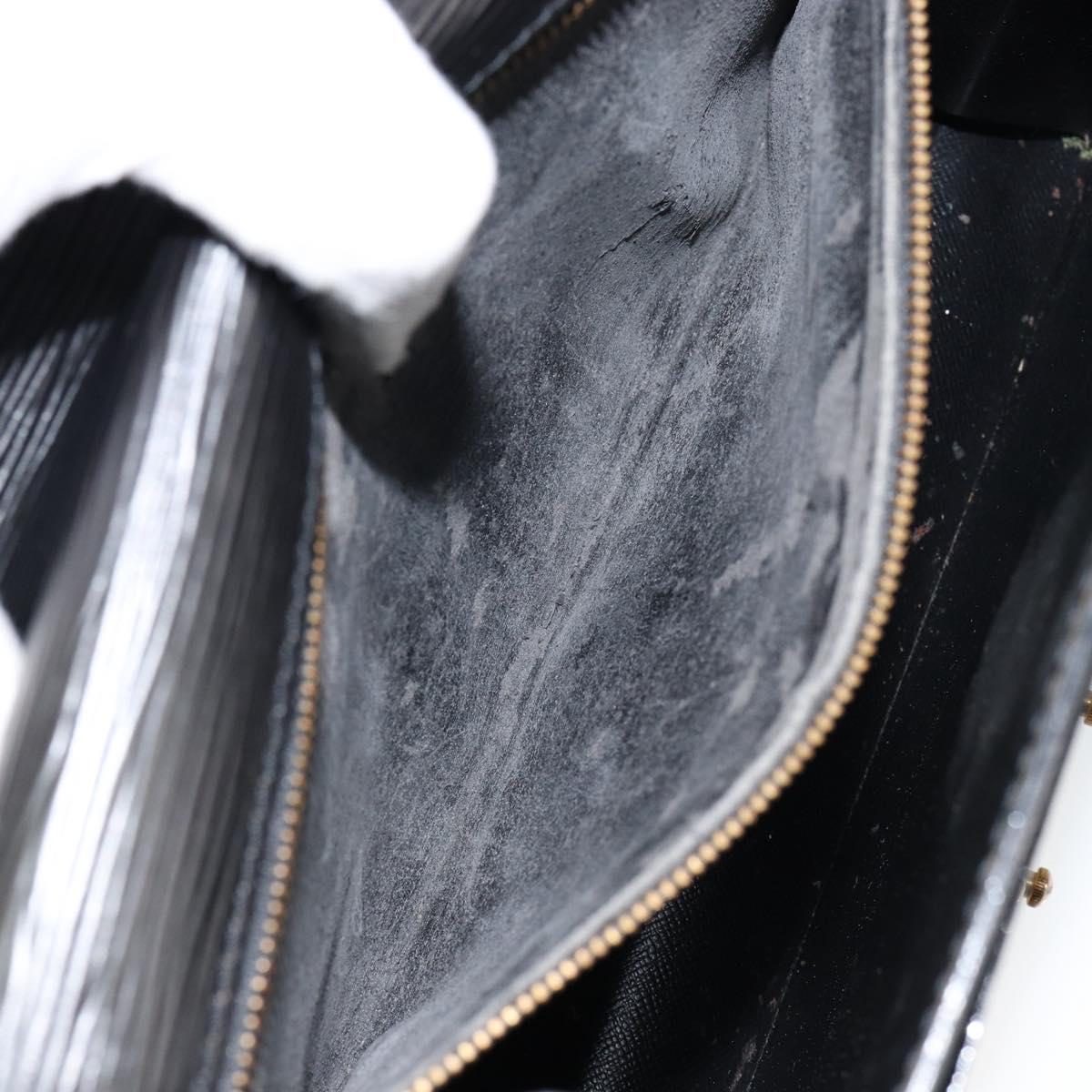 LOUIS VUITTON Epi Monceau 28 Hand Bag Black M52122 LV Auth bs29721