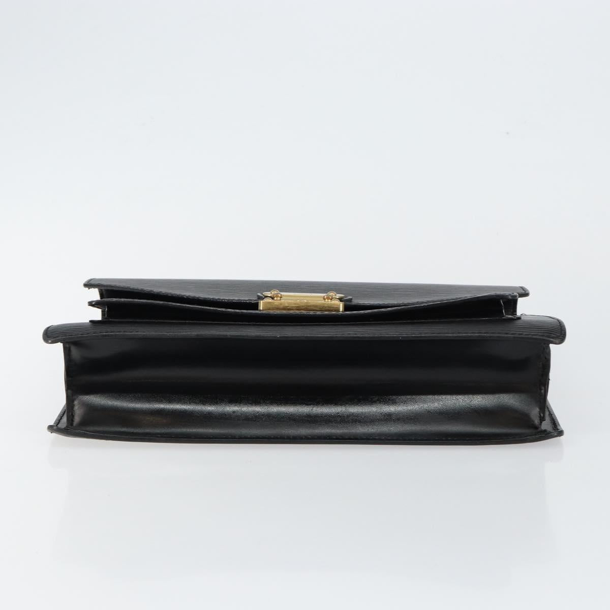 LOUIS VUITTON Epi Monceau 28 Hand Bag Black M52122 LV Auth bs29721