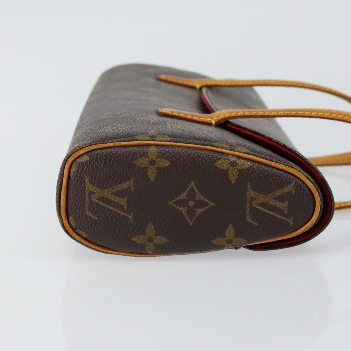 LOUIS VUITTON Monogram Sonatine Hand Bag M51902 LV Auth bs29723