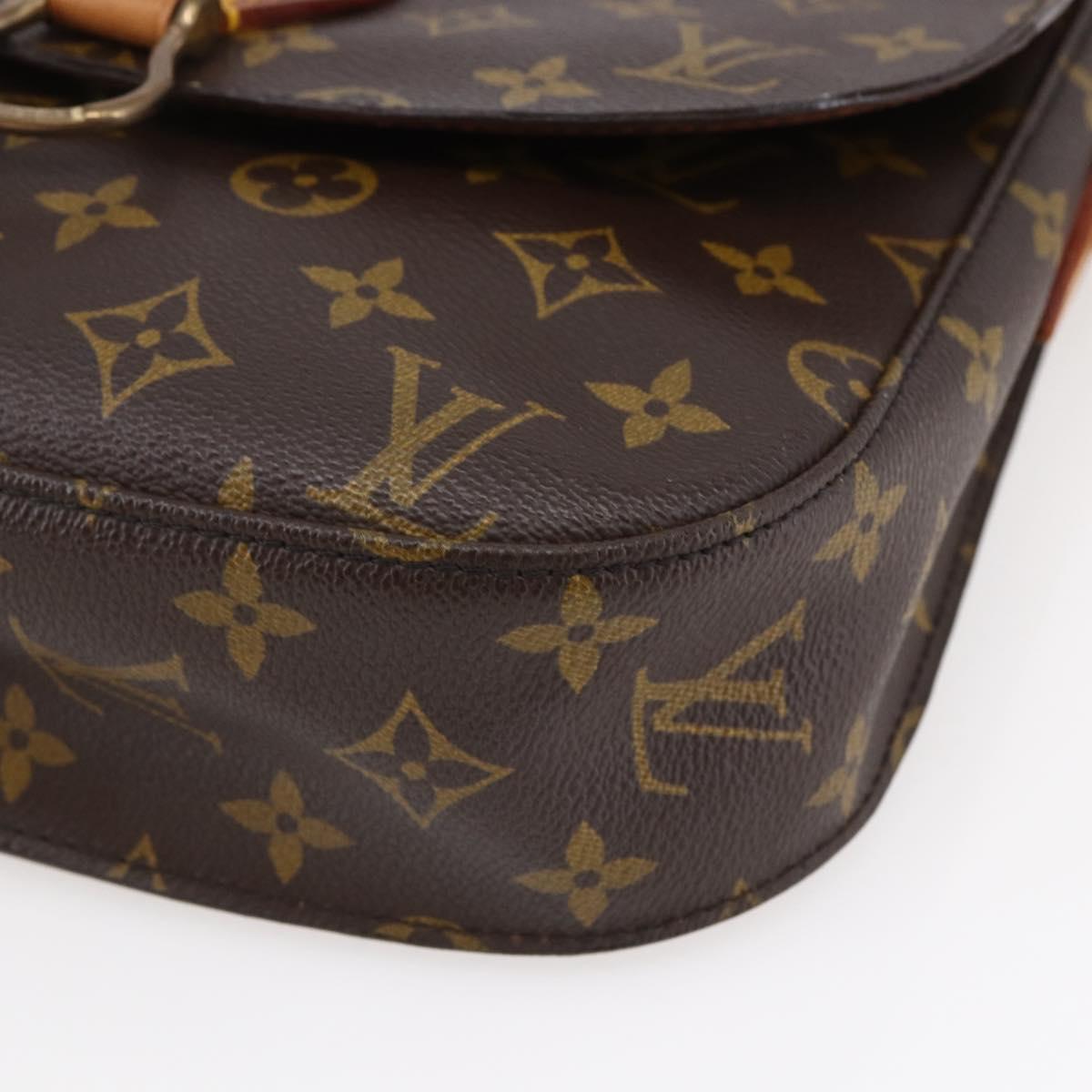 LOUIS VUITTON Monogram Saint Cloud GM Shoulder Bag M51242 LV Auth bs29724