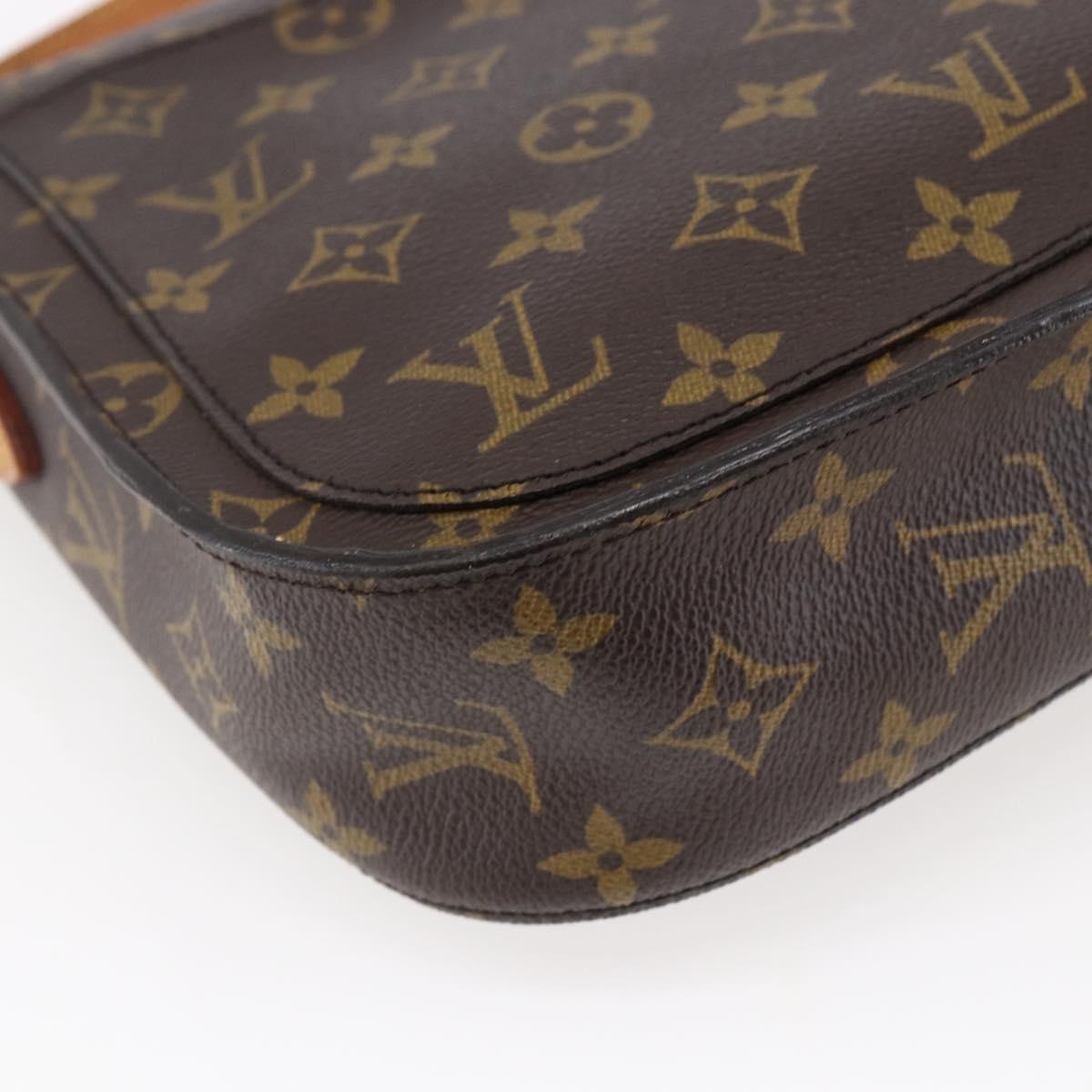 LOUIS VUITTON Monogram Saint Cloud GM Shoulder Bag M51242 LV Auth bs29724