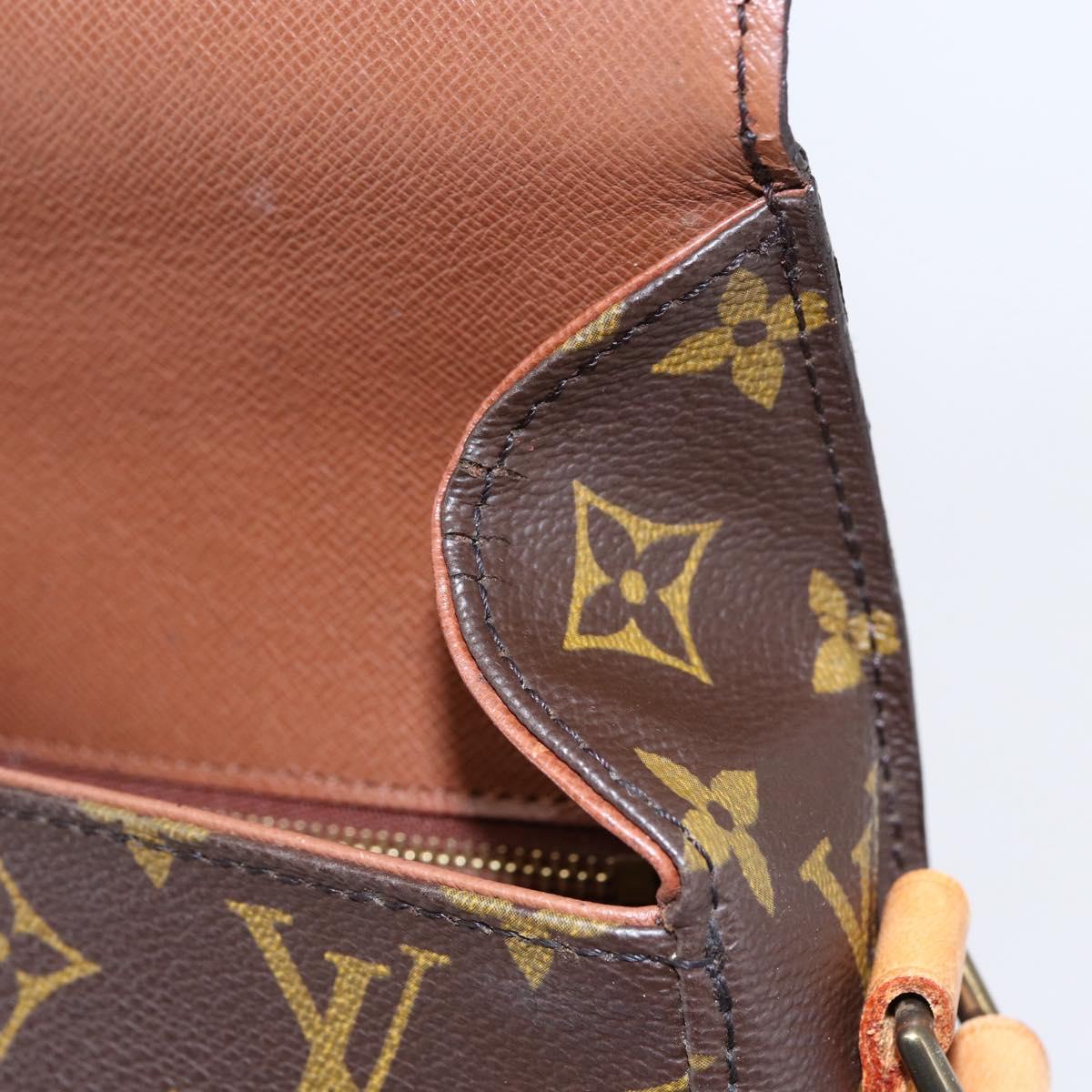 LOUIS VUITTON Monogram Saint Cloud GM Shoulder Bag M51242 LV Auth bs29724