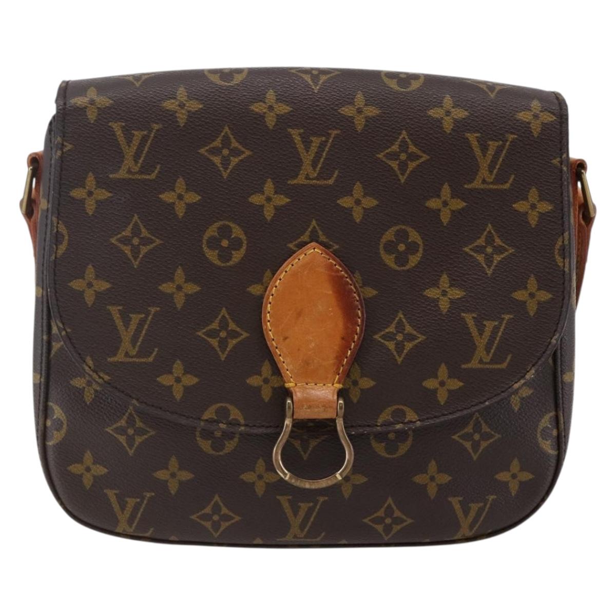 LOUIS VUITTON Monogram Saint Cloud GM Shoulder Bag M51242 LV Auth bs29724
