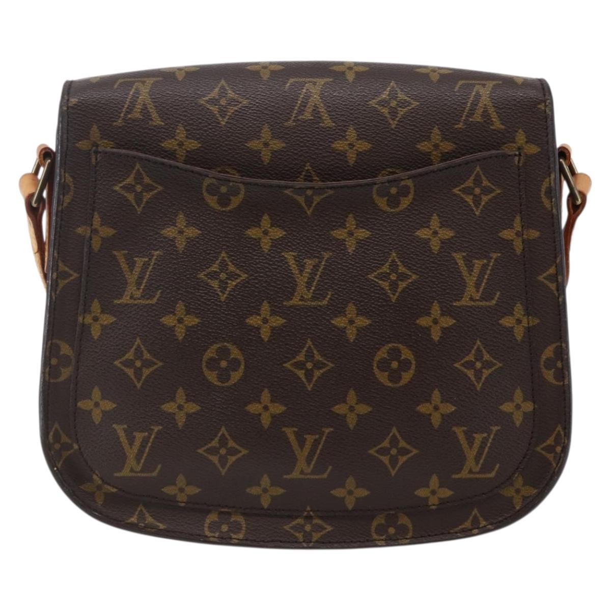 LOUIS VUITTON Monogram Saint Cloud GM Shoulder Bag M51242 LV Auth bs29724