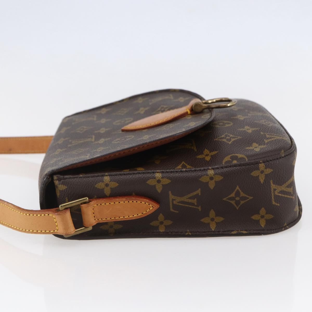 LOUIS VUITTON Monogram Saint Cloud GM Shoulder Bag M51242 LV Auth bs29724