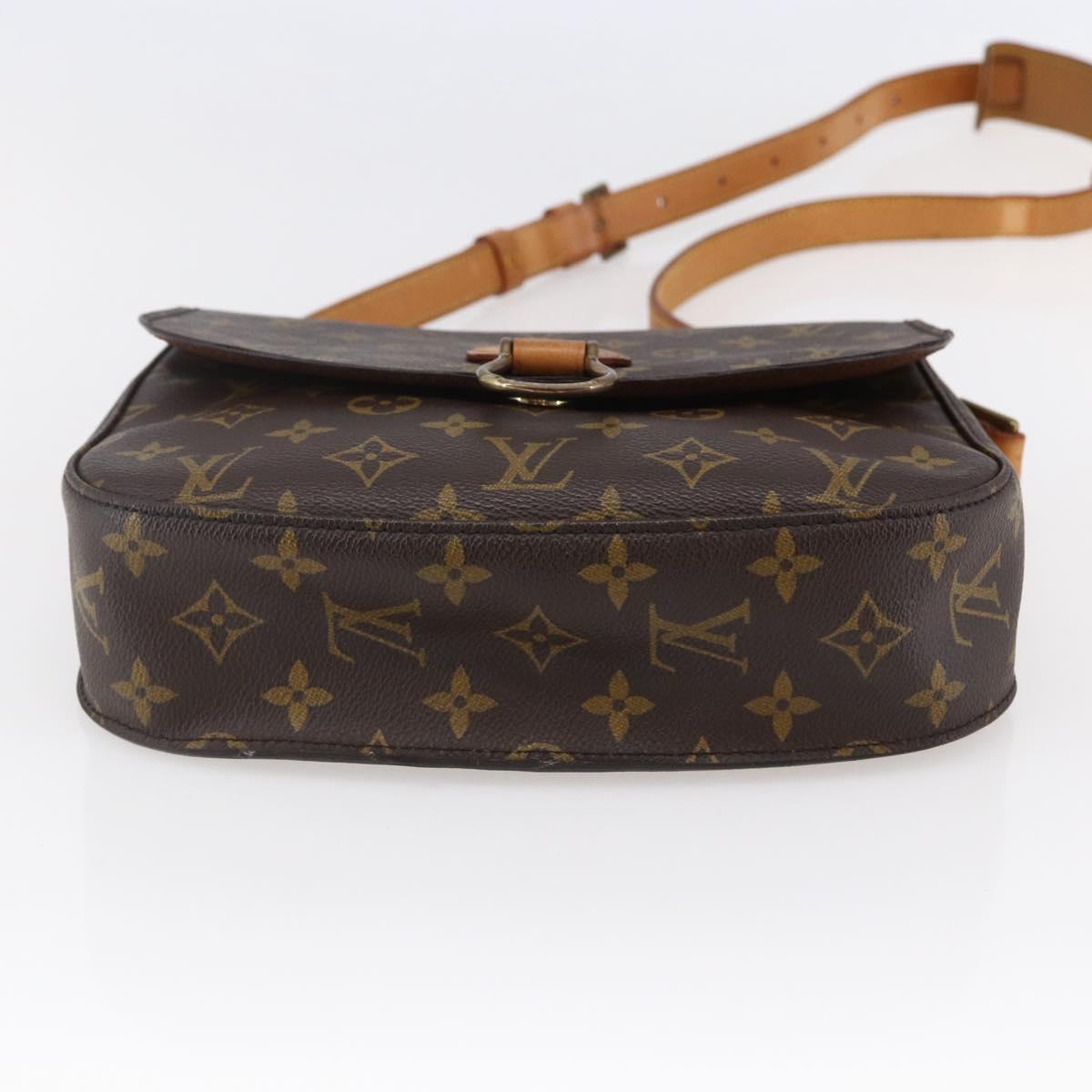 LOUIS VUITTON Monogram Saint Cloud GM Shoulder Bag M51242 LV Auth bs29724