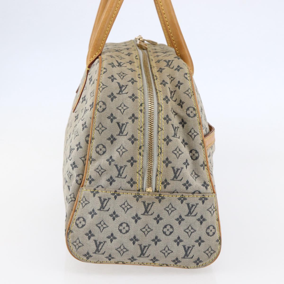 LOUIS VUITTON Monogram Mini Marie Hand Bag Blue M92003 LV Auth bs29728