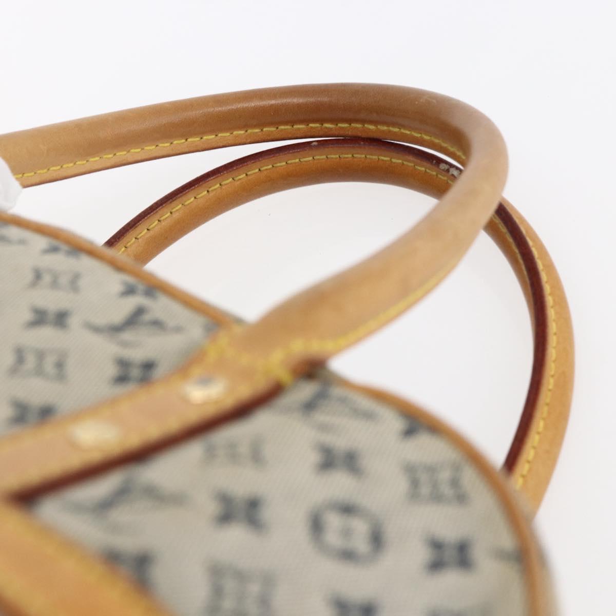 LOUIS VUITTON Monogram Mini Marie Hand Bag Blue M92003 LV Auth bs29728