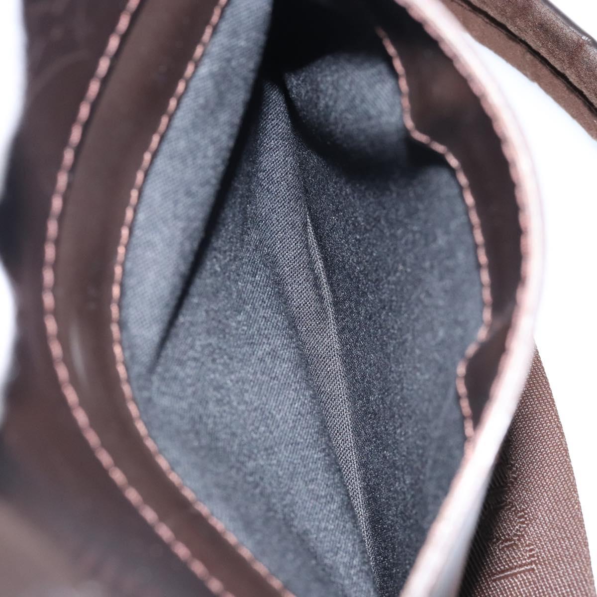 LOUIS VUITTON Monogram Lace Bobby Shoulder Bag Brown M46520 LV Auth bs29730