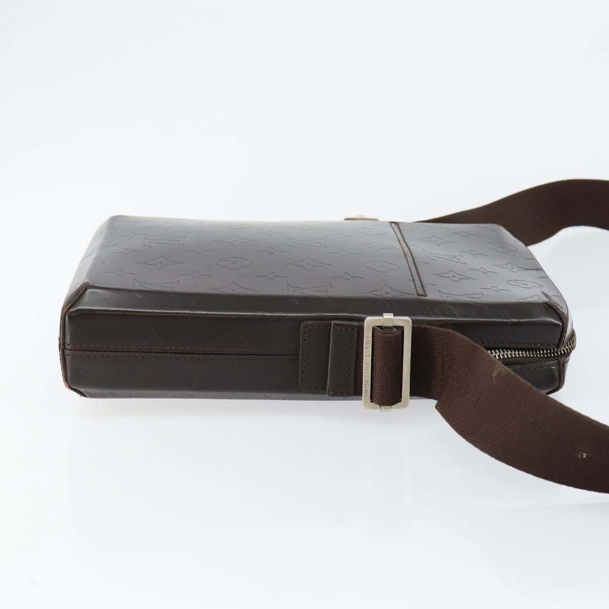 LOUIS VUITTON Monogram Lace Bobby Shoulder Bag Brown M46520 LV Auth bs29730