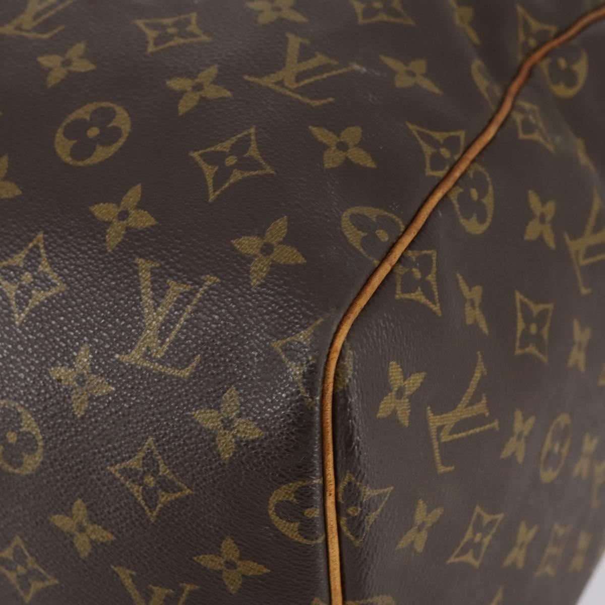 LOUIS VUITTON Monogram Keepall 55 Boston Bag M41424 LV Auth bs29734