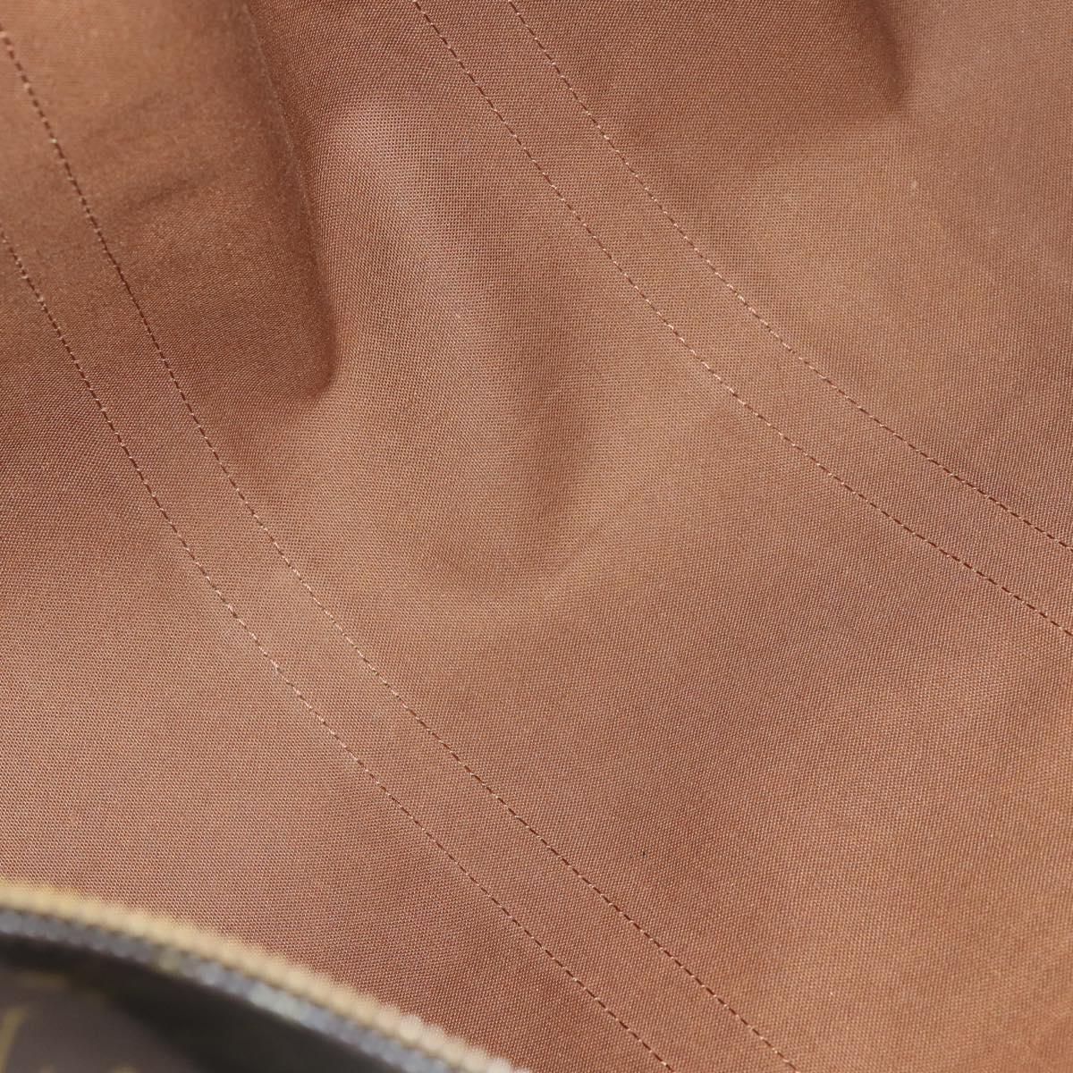 LOUIS VUITTON Monogram Keepall 55 Boston Bag M41424 LV Auth bs29734