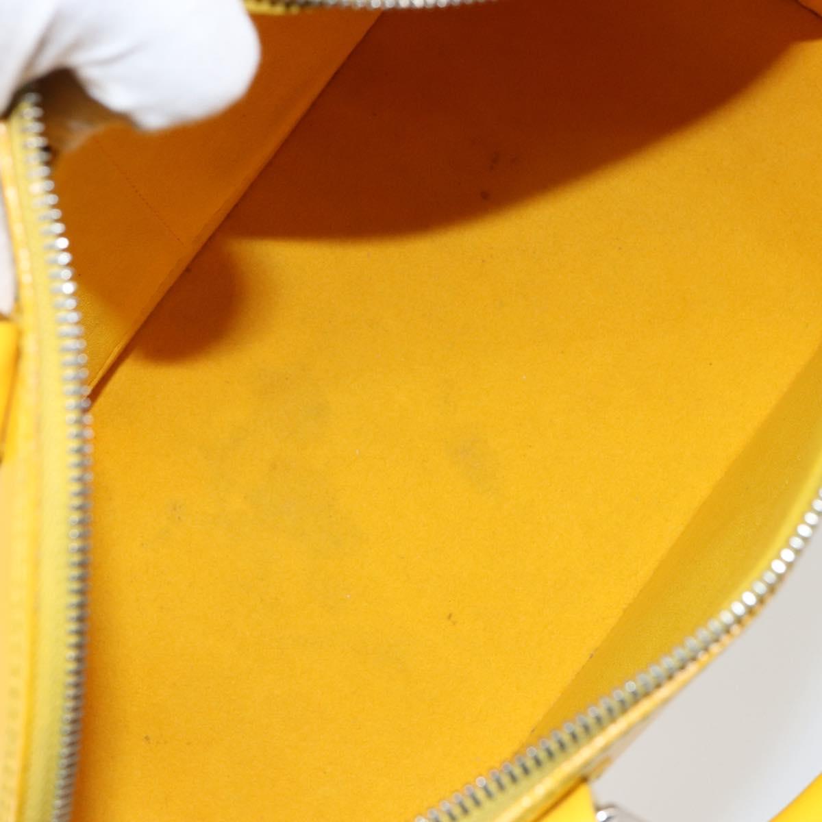 LOUIS VUITTON Epi Alma PM Hand Bag Yellow Mimosa M40951 LV Auth bs29736