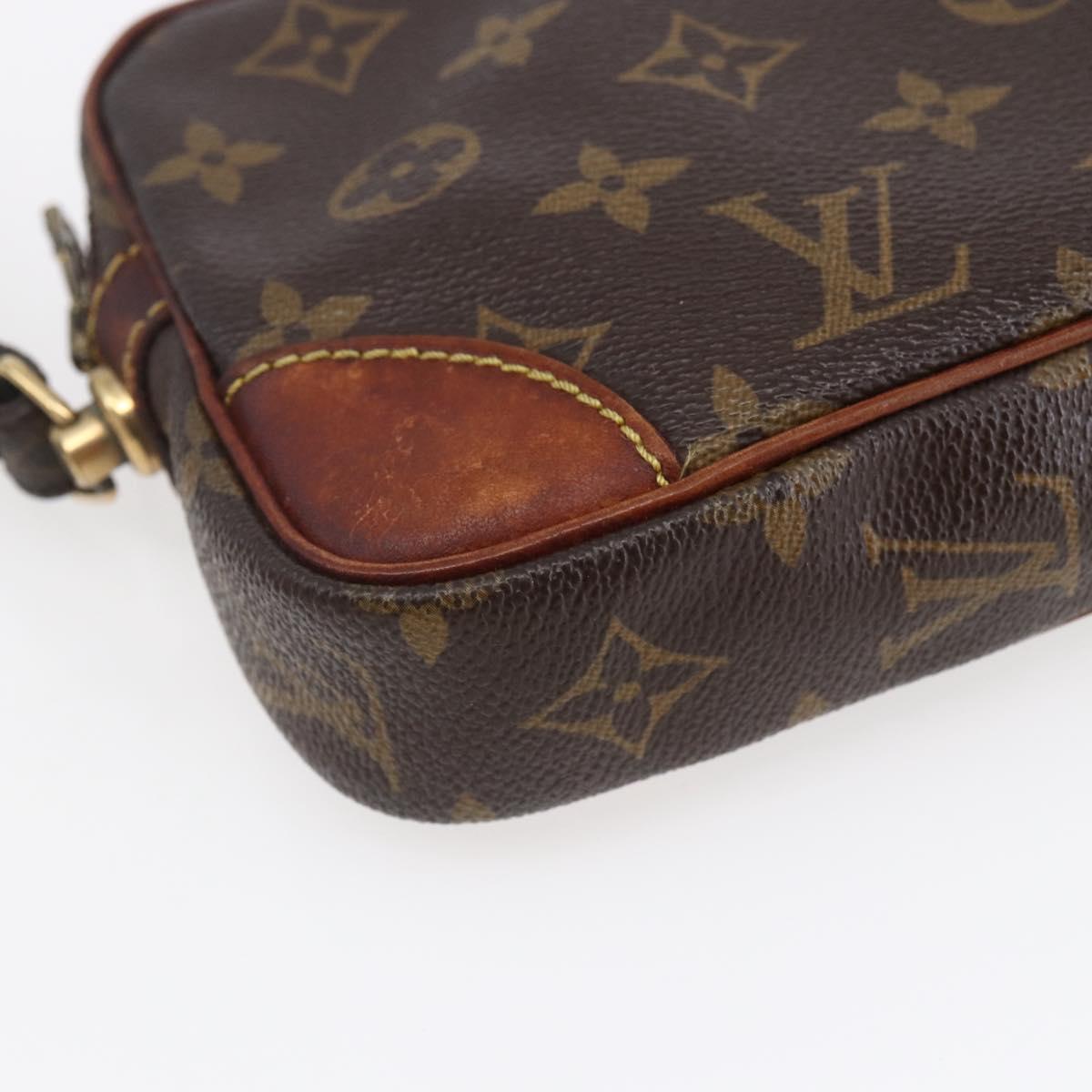 LOUIS VUITTON Monogram Marly Dragonne PM Clutch Bag M51827 LV Auth bs29743