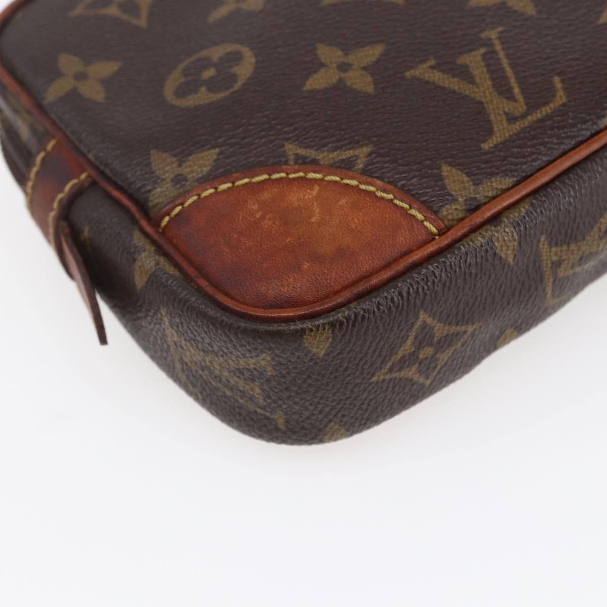 LOUIS VUITTON Monogram Marly Dragonne PM Clutch Bag M51827 LV Auth bs29743