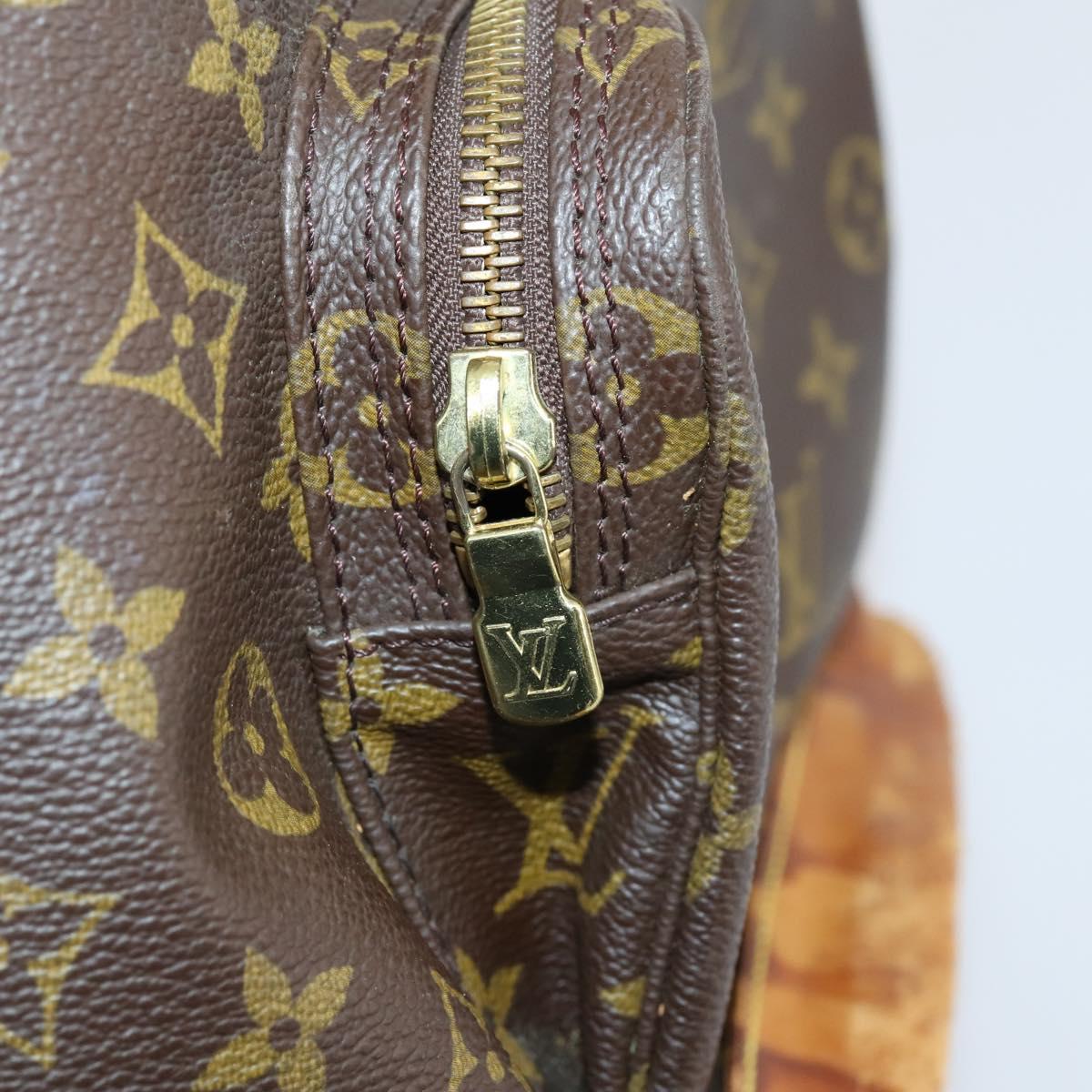 LOUIS VUITTON Monogram Montsouris GM Backpack M51135 LV Auth bs29745
