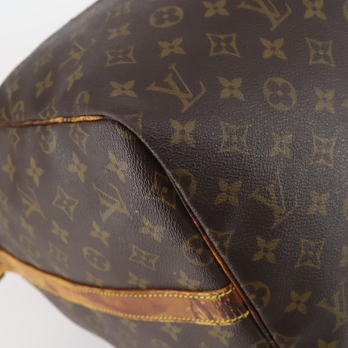 LOUIS VUITTON Monogram Keepall Bandouliere 55 Boston Bag M41414 LV Auth bs29746