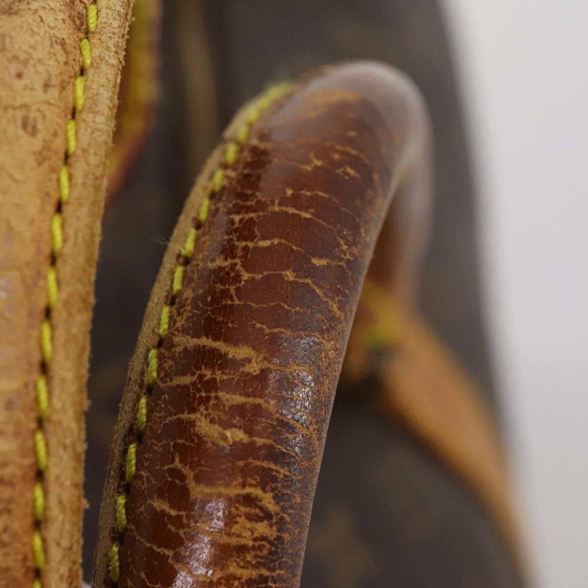 LOUIS VUITTON Monogram Keepall Bandouliere 55 Boston Bag M41414 LV Auth bs29746