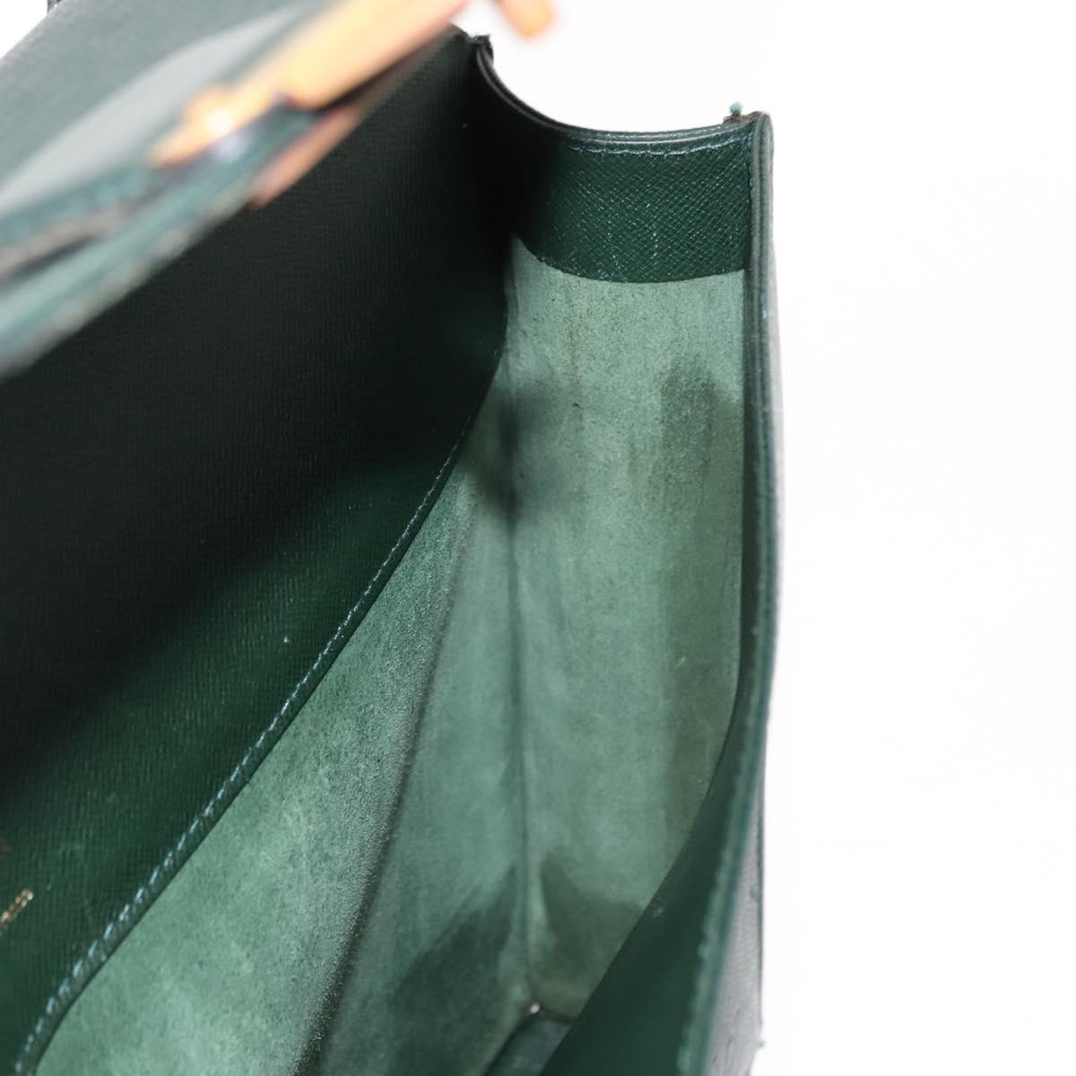 LOUIS VUITTON Taiga ServietteKourad Business Bag Epicea T16786 LV Auth bs29756