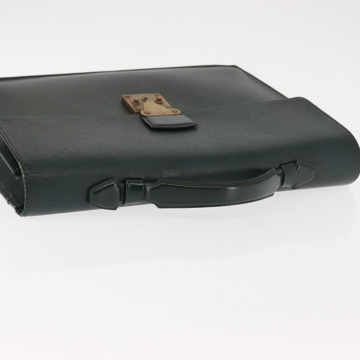 LOUIS VUITTON Taiga ServietteKourad Business Bag Epicea T16786 LV Auth bs29756