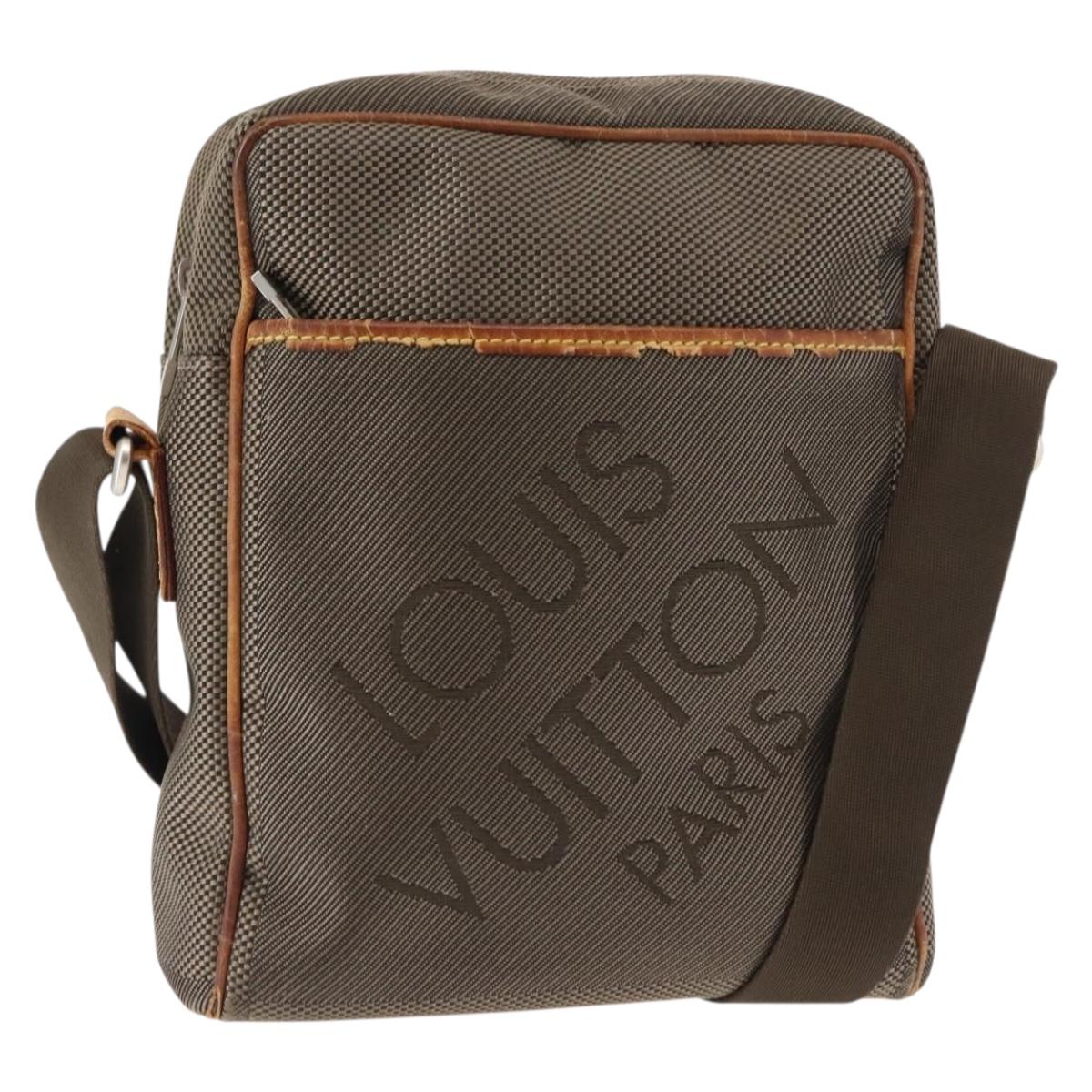 LOUIS VUITTON Damier Geant Sitadan NM Bag Brown Tail M93224 LV Auth bs29758