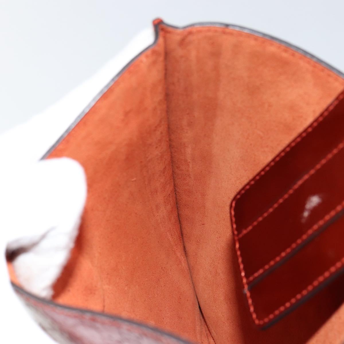 GUCCI Micro GG Canvas iPad Case Enamel Bronze 256575 Auth bs29775