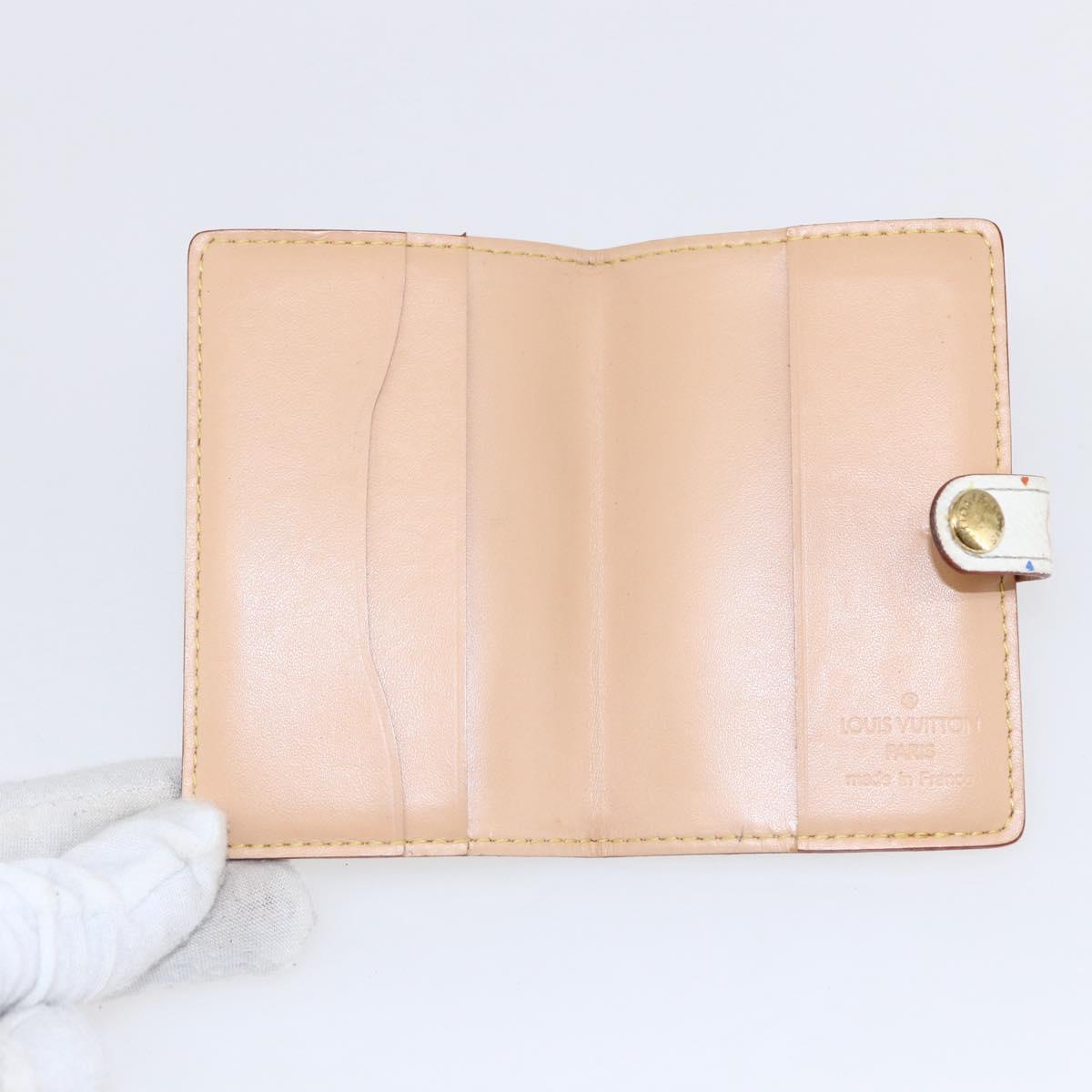 LOUIS VUITTON Carnet De Val Mini Agenda Day Planner Cover M92653 Auth bs29784