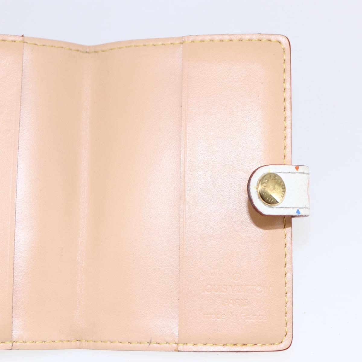 LOUIS VUITTON Carnet De Val Mini Agenda Day Planner Cover M92653 Auth bs29784