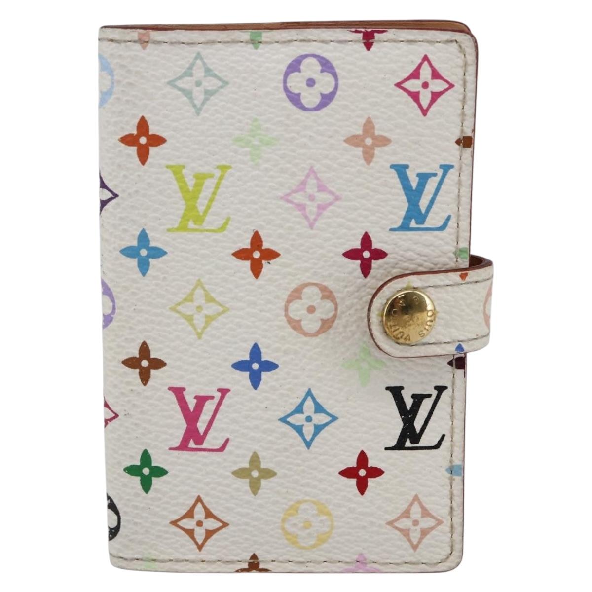 LOUIS VUITTON Carnet De Val Mini Agenda Day Planner Cover M92653 Auth bs29784