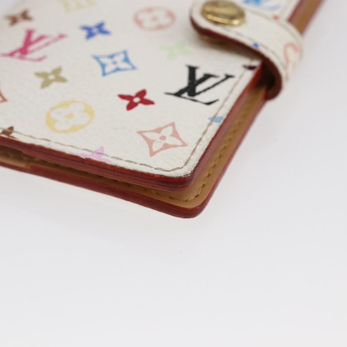 LOUIS VUITTON Carnet De Val Mini Agenda Day Planner Cover M92653 Auth bs29784