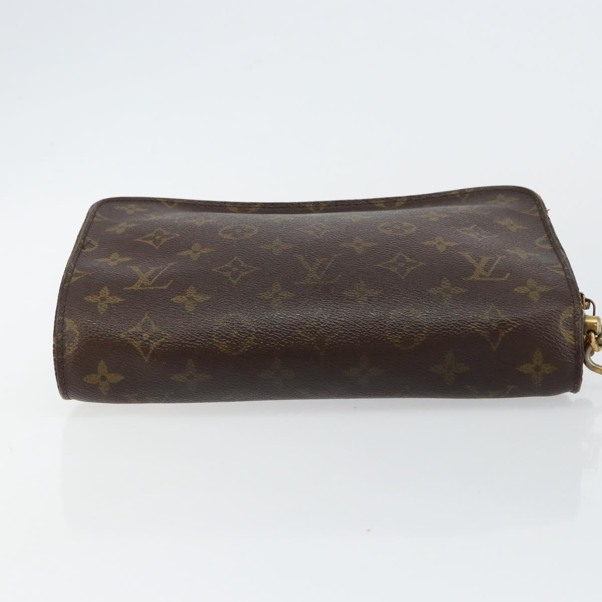 LOUIS VUITTON Monogram Orsay Clutch Bag M51790 LV Auth bs29786