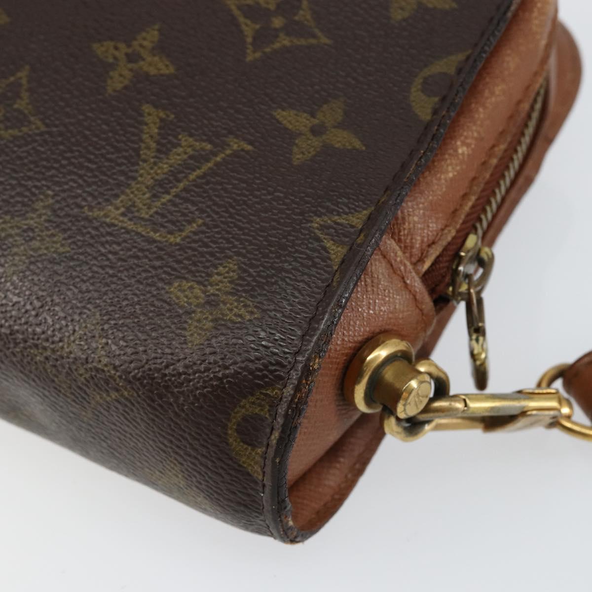 LOUIS VUITTON Monogram Orsay Clutch Bag M51790 LV Auth bs29786