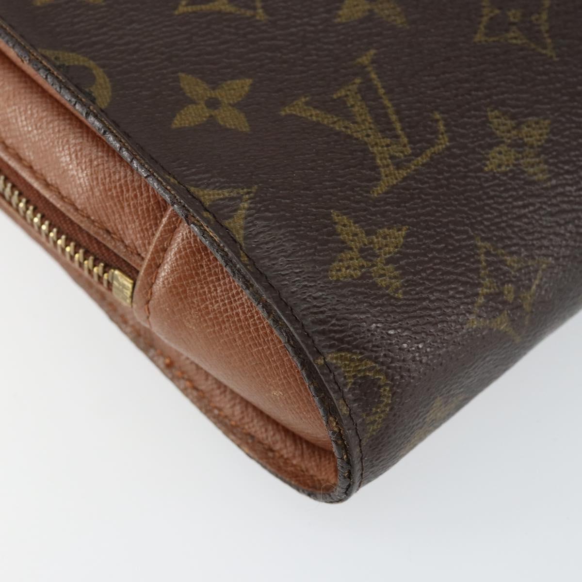 LOUIS VUITTON Monogram Orsay Clutch Bag M51790 LV Auth bs29786
