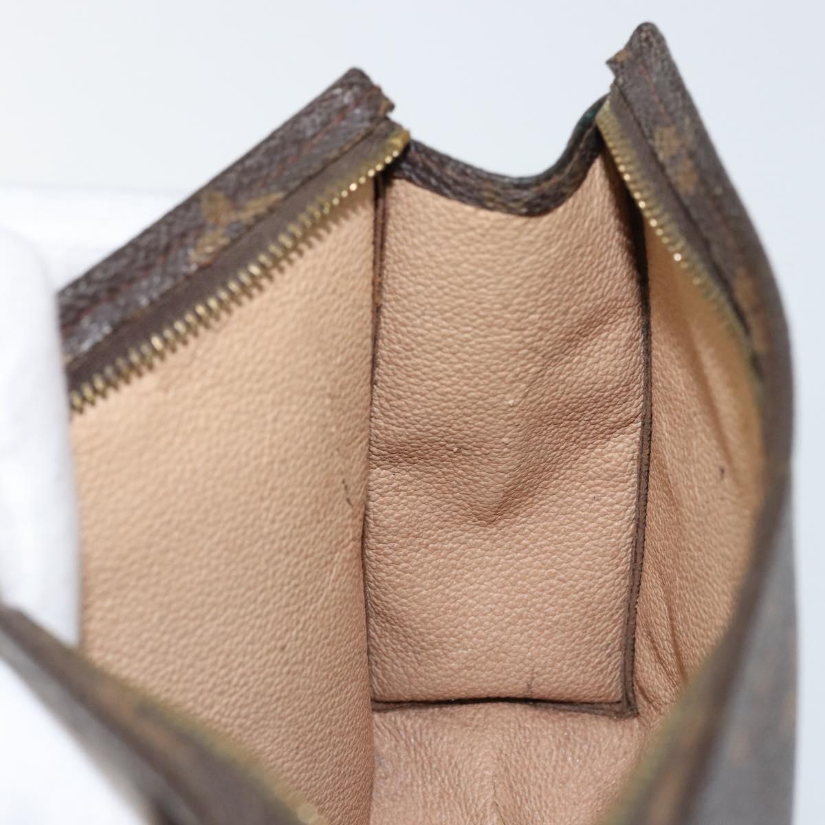 LOUIS VUITTON Monogram Posh Toilette 19 Pouch M47544 LV Auth bs29787