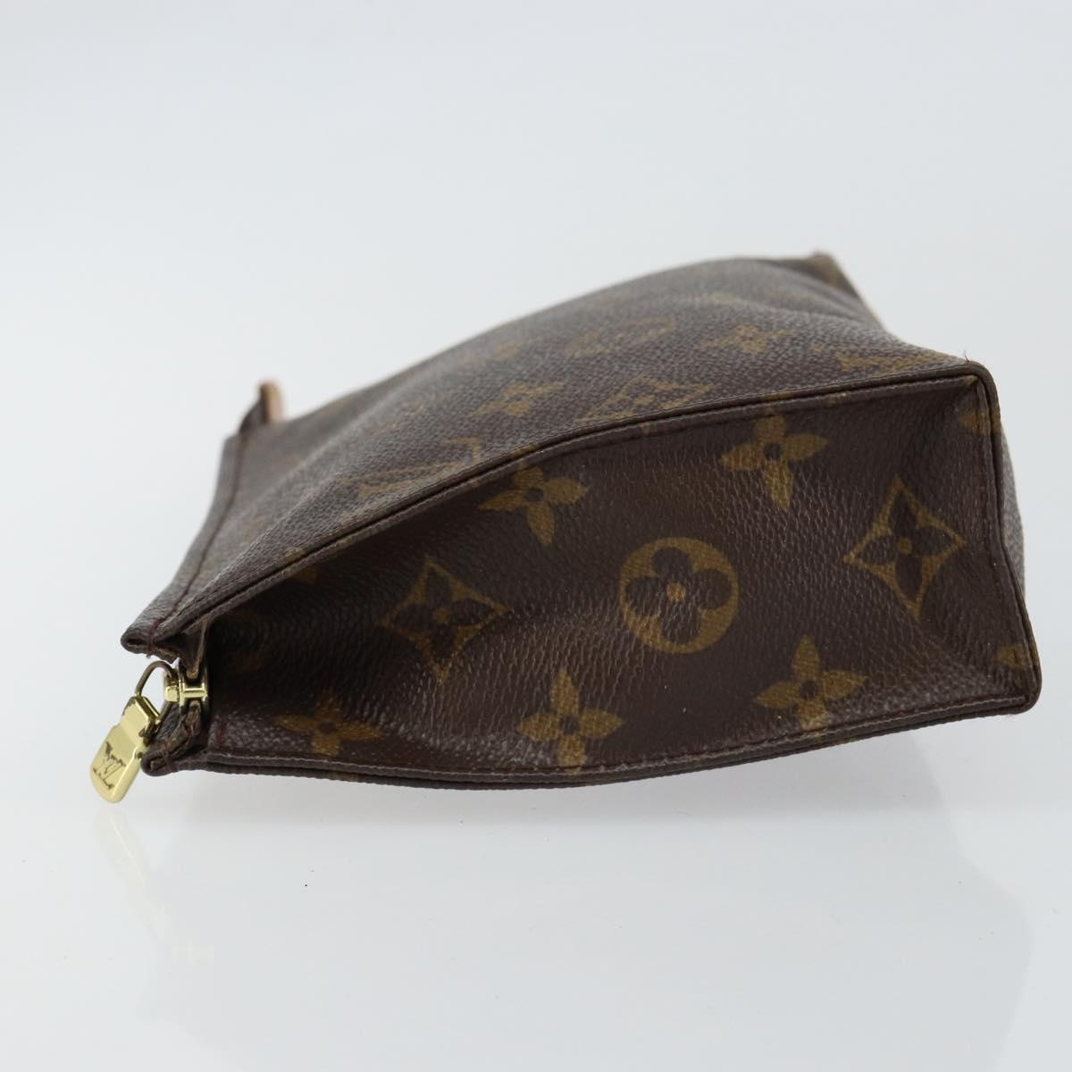 LOUIS VUITTON Monogram Posh Toilette 19 Pouch M47544 LV Auth bs29787