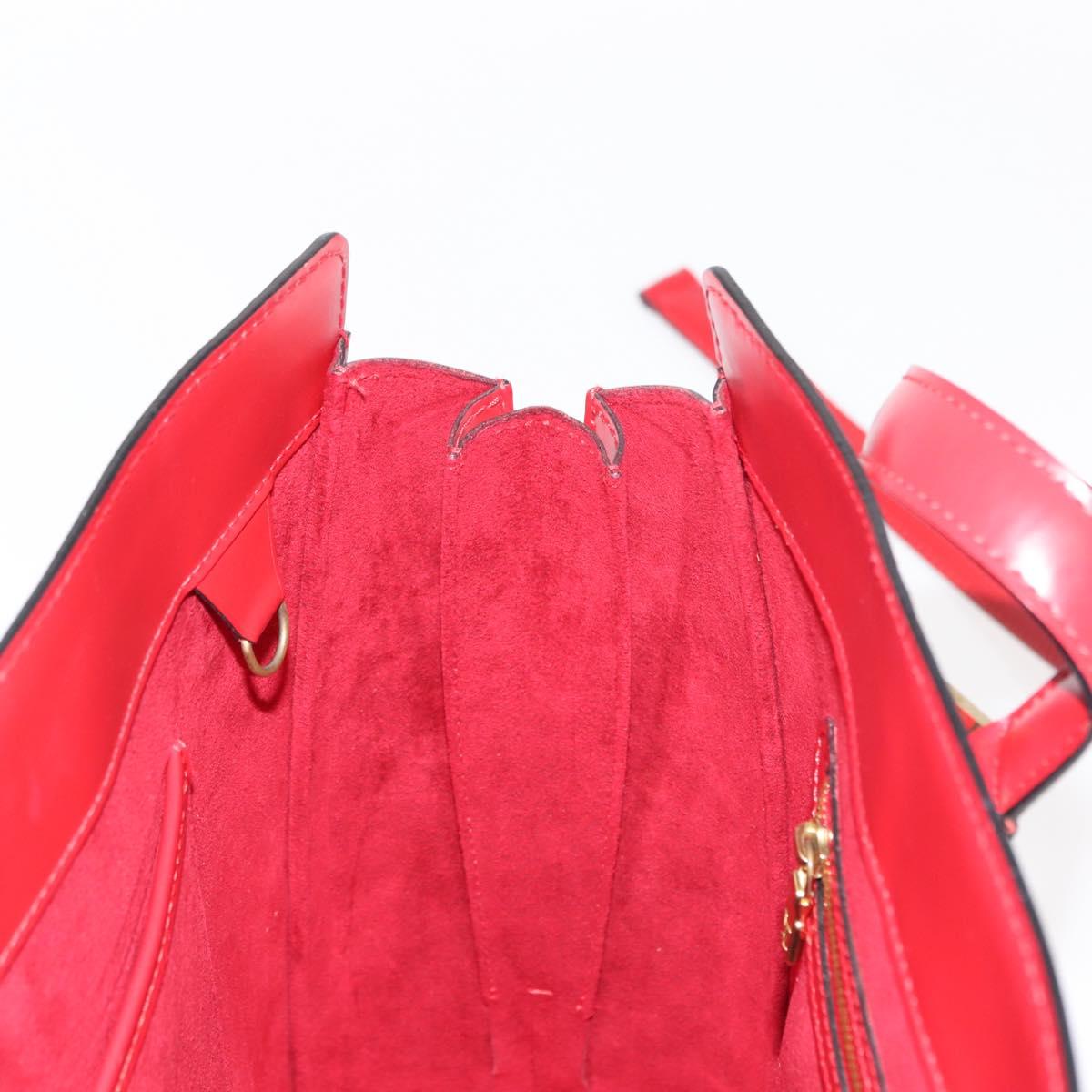 LOUIS VUITTON Epi Duplex Tote Bag Red M52427 LV Auth bs29794