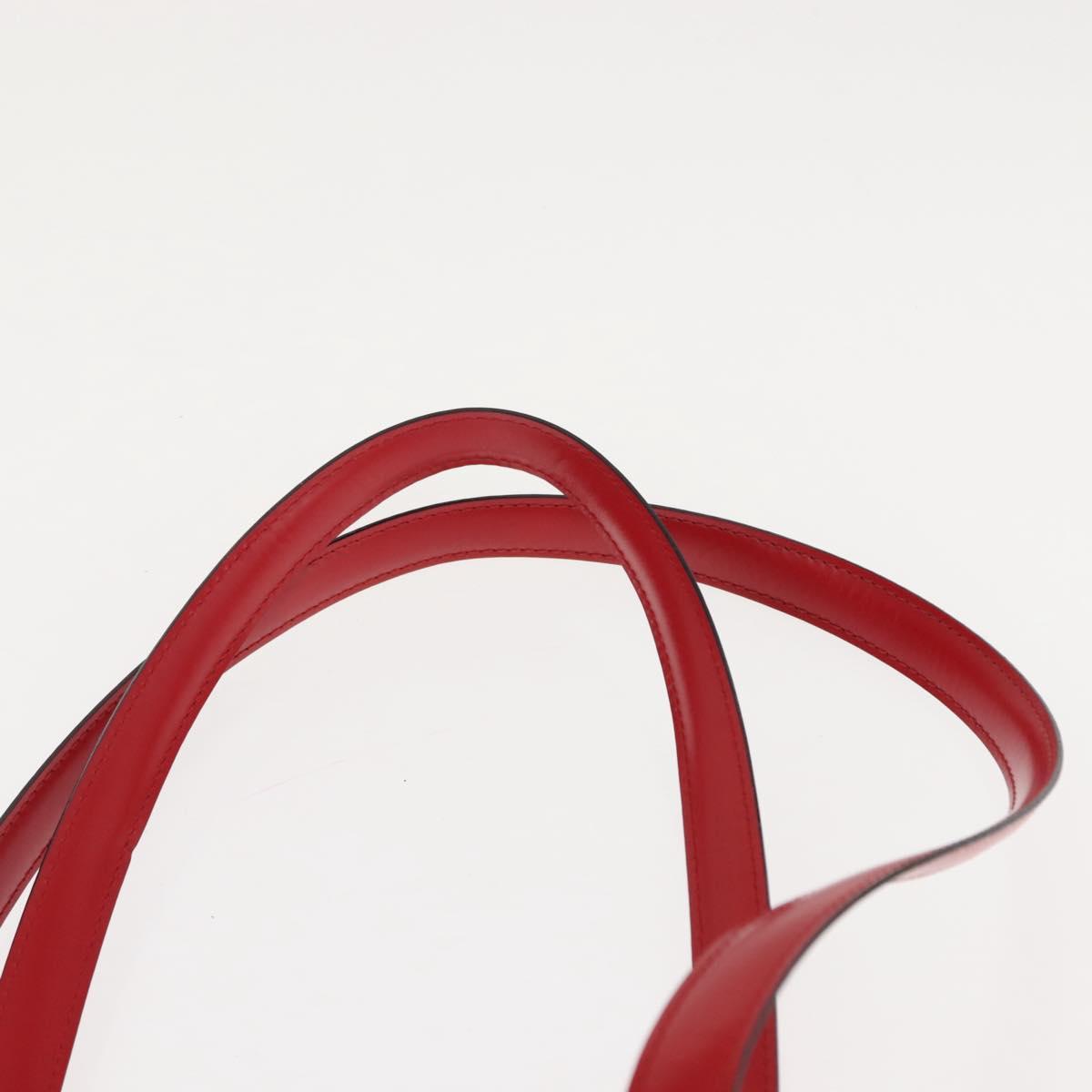 LOUIS VUITTON Epi Duplex Tote Bag Red M52427 LV Auth bs29794