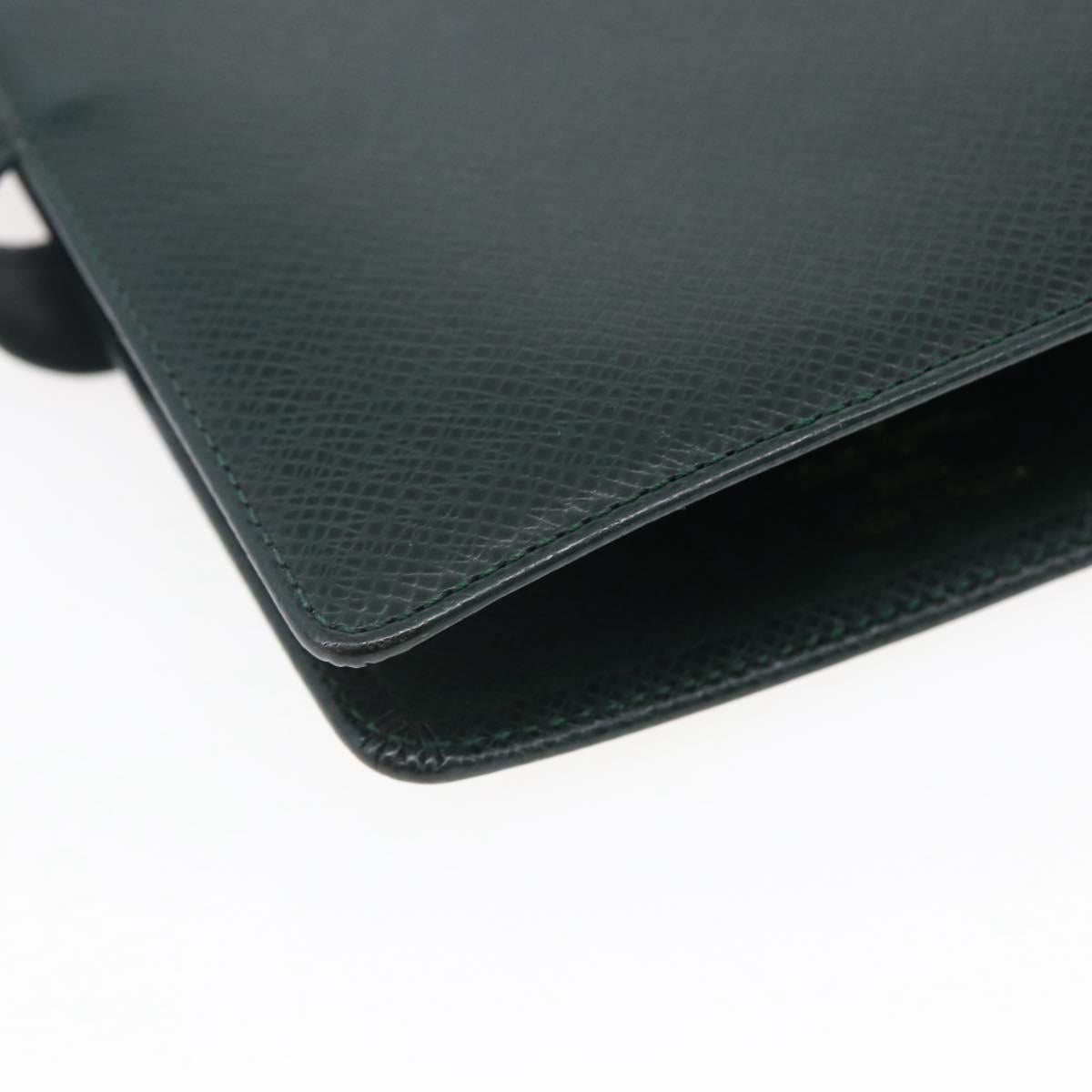 LOUIS VUITTON Taiga Agenda MM Day Planner Cover Epicea R20403 LV Auth bs29802