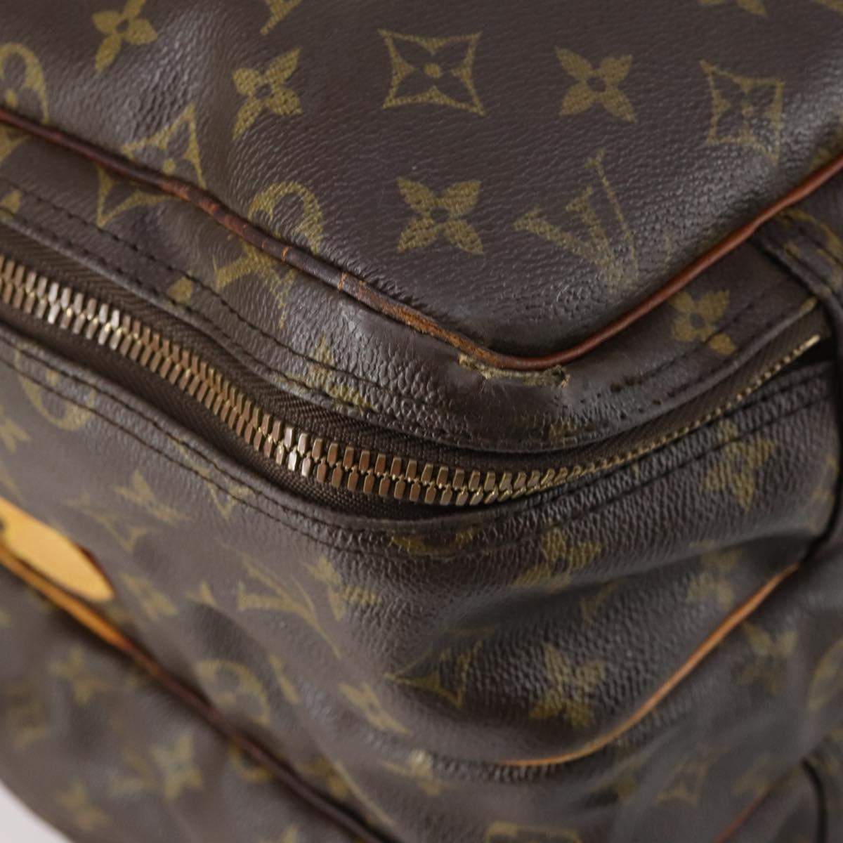 LOUIS VUITTON Monogram Alize 3 Posh Boston Bag LV Auth bs29805