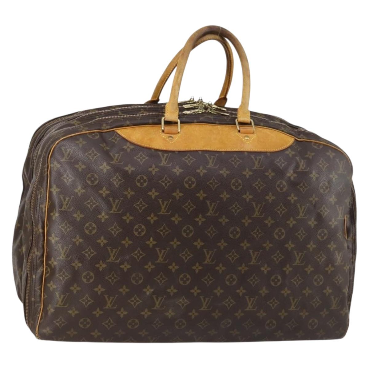 LOUIS VUITTON Monogram Alize 3 Posh Boston Bag LV Auth bs29805