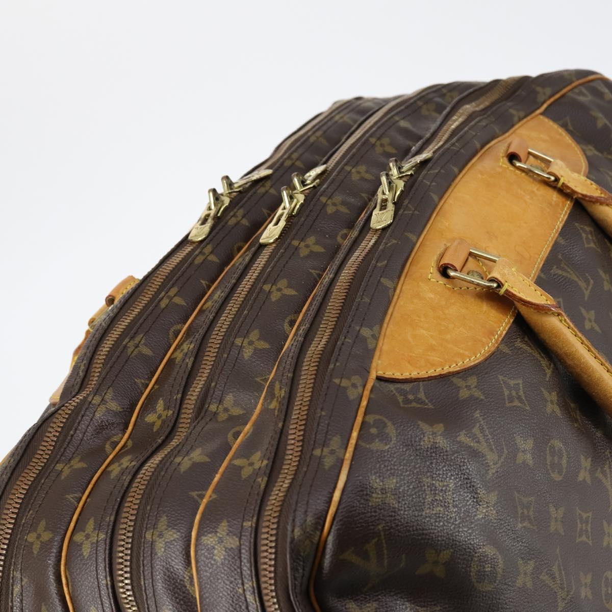 LOUIS VUITTON Monogram Alize 3 Posh Boston Bag LV Auth bs29805