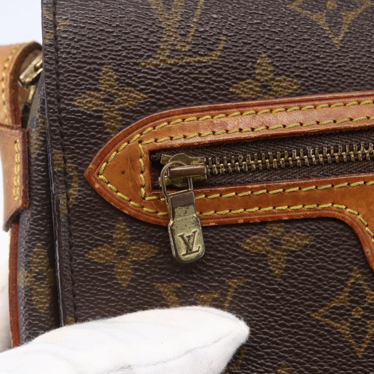 LOUIS VUITTON Monogram Saint Germain Shoulder Bag M51210 LV Auth bs29821