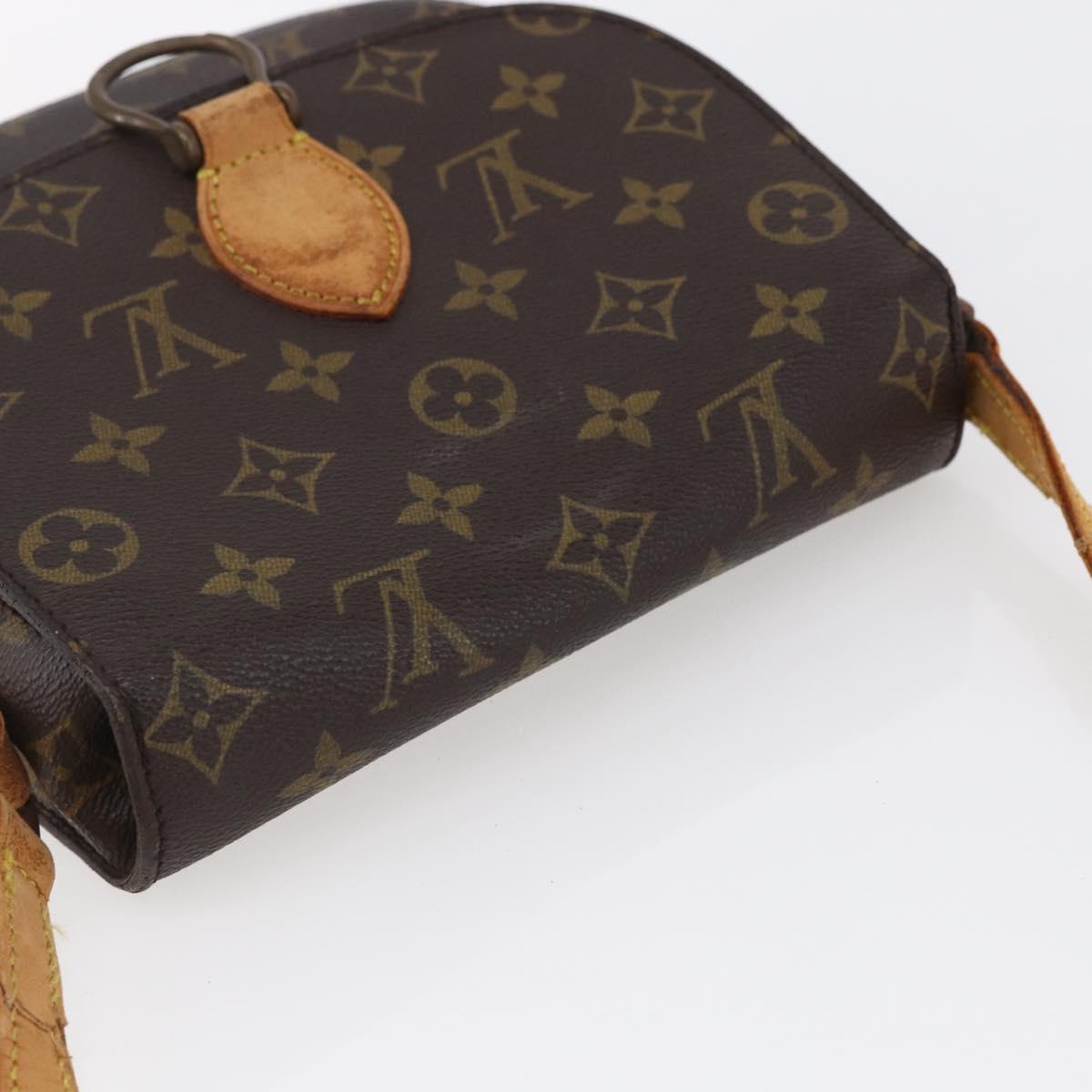 LOUIS VUITTON Monogram Saint Cloud MM Shoulder Bag M51243 LV Auth bs29823