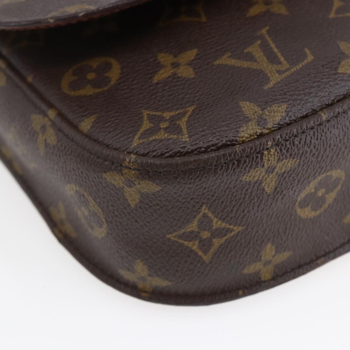 LOUIS VUITTON Monogram Saint Cloud MM Shoulder Bag M51243 LV Auth bs29824