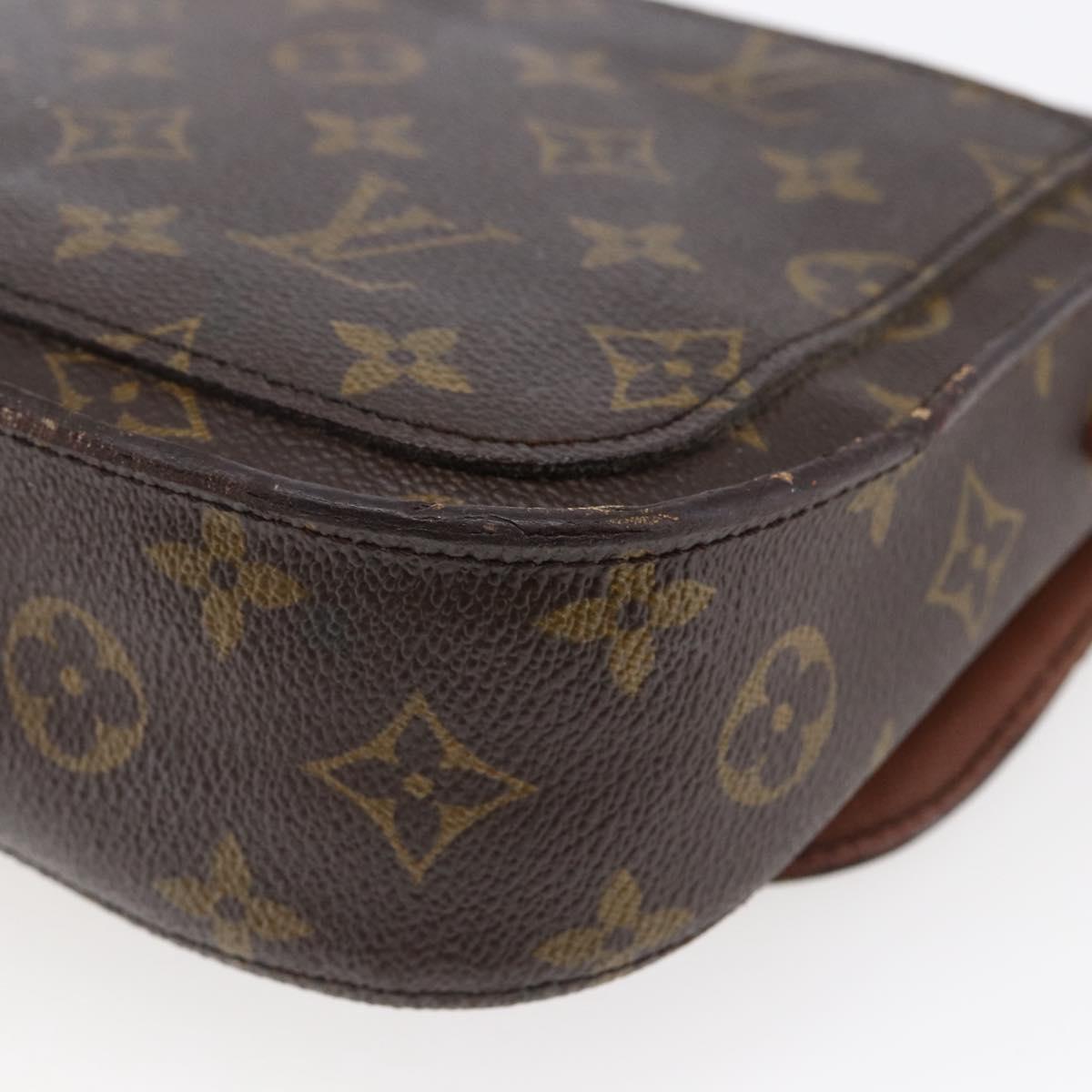 LOUIS VUITTON Monogram Saint Cloud MM Shoulder Bag M51243 LV Auth bs29824