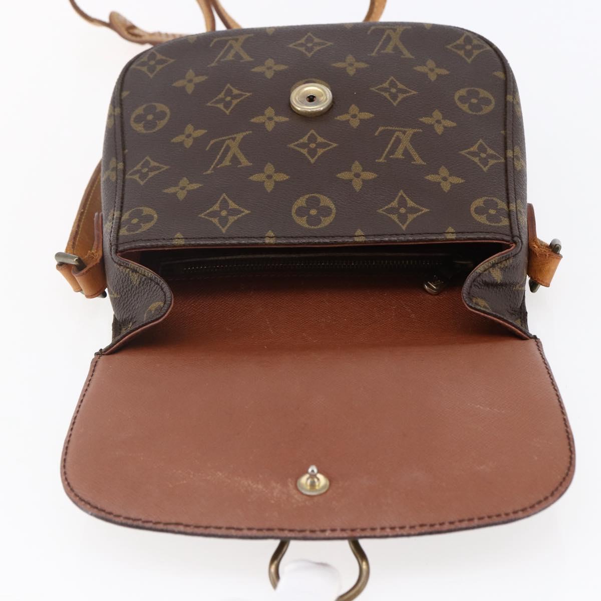 LOUIS VUITTON Monogram Saint Cloud MM Shoulder Bag M51243 LV Auth bs29824